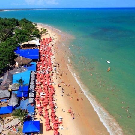 De Frente Pra Praia Apartamento Da Cris Taperapua - Condominio America Praia Flat Porto Seguro Kültér fotó