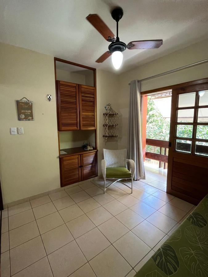 De Frente Pra Praia Apartamento Da Cris Taperapua - Condominio America Praia Flat Porto Seguro Kültér fotó